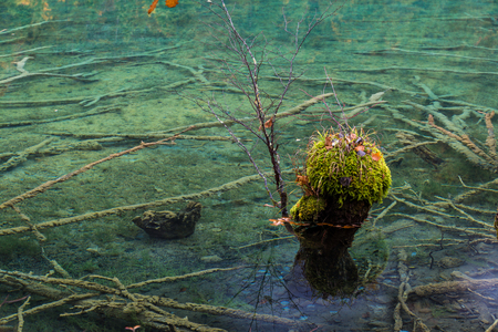 Jiuzhaigou scenicの写真素材