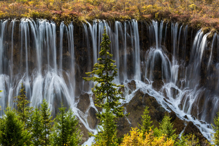 Jiuzhaigou scenicの写真素材
