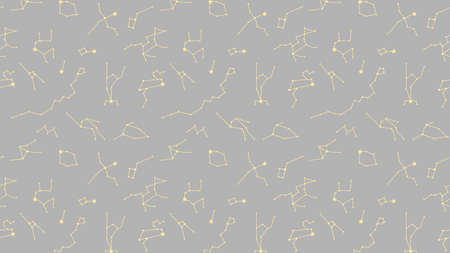 night sky constellation pattern backgroundのイラスト素材