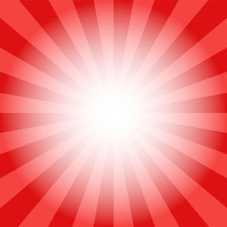 Red concentrated line background illustrationのイラスト素材