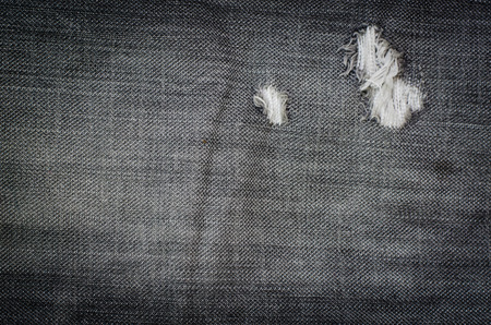 Black Denim Texture, Background, Lack Old Jeansの写真素材