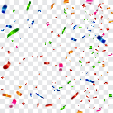 Celebration carnival. Bright colorful vector confetti background.のイラスト素材