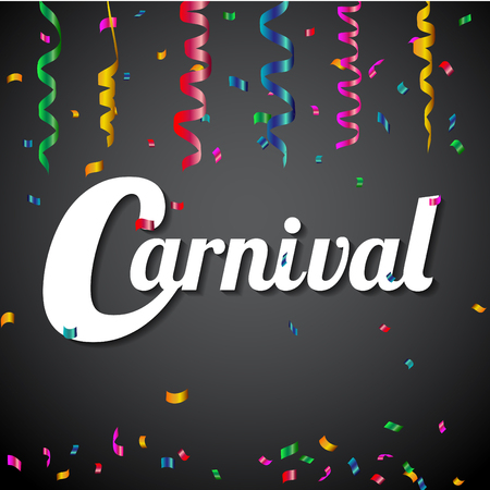 Celebration carnival. Bright colorful vector confetti background.のイラスト素材