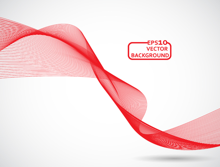 Abstract red background with stripes. Minimal banner.のイラスト素材