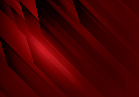 Abstract Red Background with Stripes. Minimal Banner.のイラスト素材