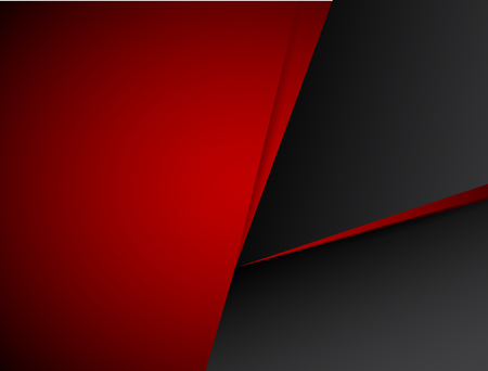 Abstract Red Background with Stripes. Minimal Banner.のイラスト素材