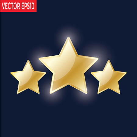 gold star backgroundのイラスト素材