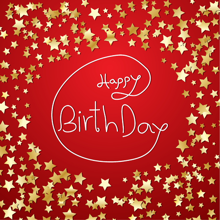 gold star backgroundのイラスト素材