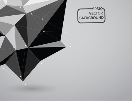 Abstract geometric background with place for your text.のイラスト素材