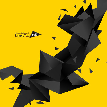 Abstract geometric background with place for your text.のイラスト素材
