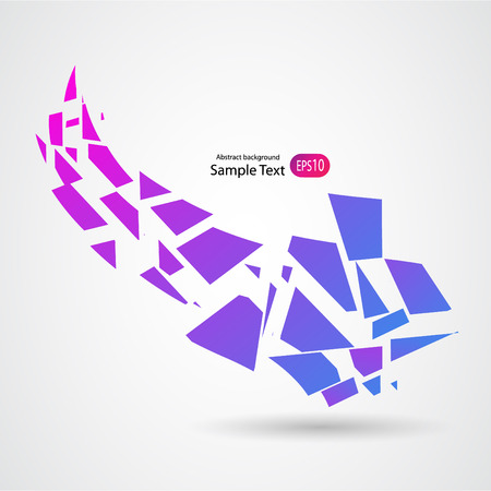 Abstract geometric background with place for your text.のイラスト素材