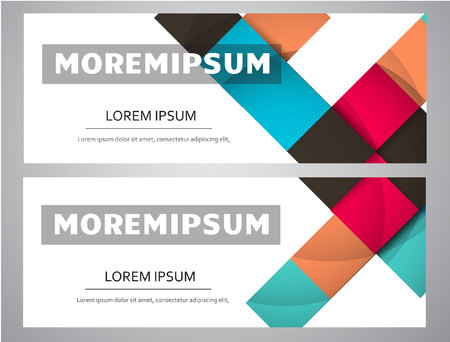 Abstract geometric background with place for your text.のイラスト素材