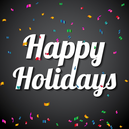 Happy Birthday typography vector design for greeting cards and posterのイラスト素材