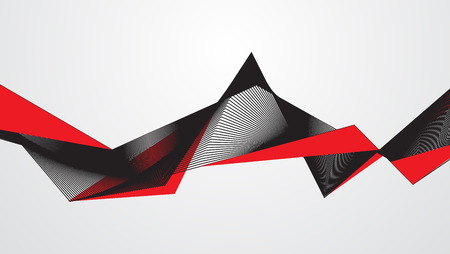Abstract red black background concept Vector graphic design.のイラスト素材