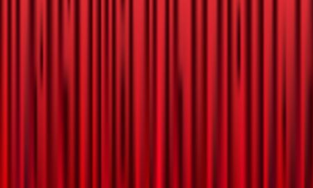 Red curtain background. Grand opening event design.のイラスト素材