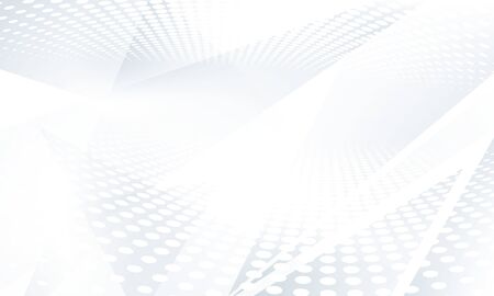 Abstract grey background poster with dynamic waves. technology network Vector illustration.のイラスト素材