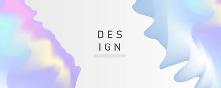 Abstract Pastel colorful gradient background concept for your graphic colorful design, Layout Design Template for Brochureのイラスト素材