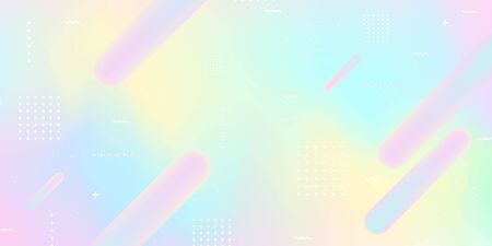 Abstract Pastel rainbow gradient background Ecology concept for your graphic design,のイラスト素材