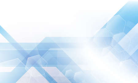 abstract blue technology communication concept vector backgroundのイラスト素材