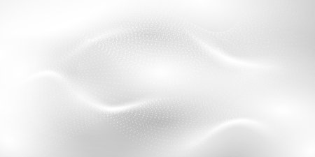 Abstract pattern and background poster with dynamic triangle. technology Particle Mist network Cyber security Vector illustration.のイラスト素材