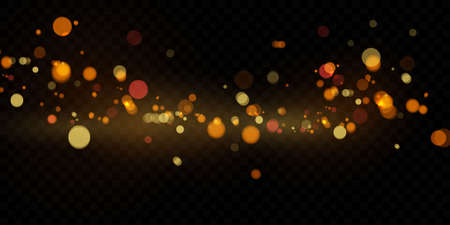 abstract blurred light element that can be used for cover decoration bokeh background vectorのイラスト素材