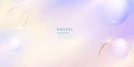 Abstract white and gray background with gorgeous golden line decoration. Luxurious.のイラスト素材