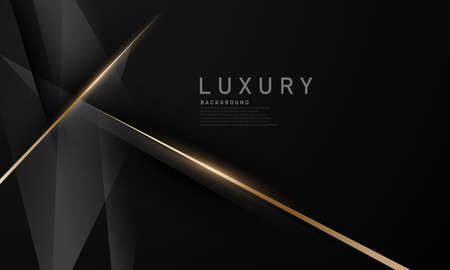 Celebration background template with confetti and gold ribbons. luxury greeting rich card.のイラスト素材