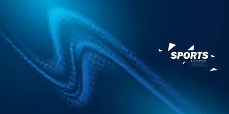 Abstract white background poster with dynamic. technology network Vector illustration.のイラスト素材