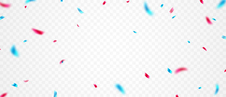 Neon celebration glows on dark background with multicolored sparks.のイラスト素材