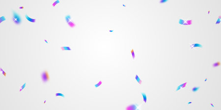 celebration background with colorful confetti vector illustrationのイラスト素材