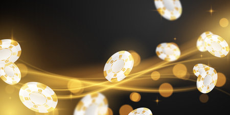 casino background design for banner gambling templates luxury vector illustrationのイラスト素材