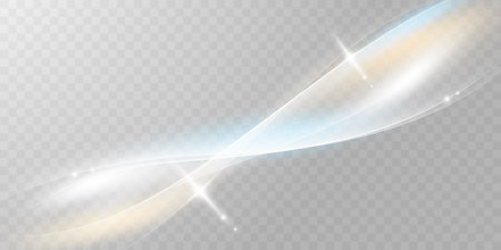 Beautiful abstract light effect design vector illustrationのイラスト素材