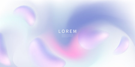 Abstract blurred background, colorful design Vector illustrationのイラスト素材