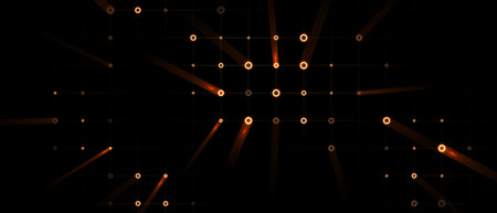elegant light effect background abstract design Vector illustration