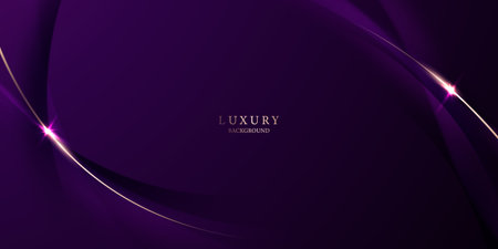 purple abstract background with luxury elements vector illustrationのイラスト素材