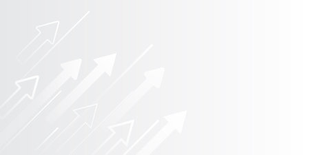 White abstract background, modern modern illustration design.のイラスト素材