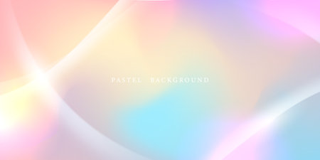 Pastel background, soft design modern vector illustrationのイラスト素材