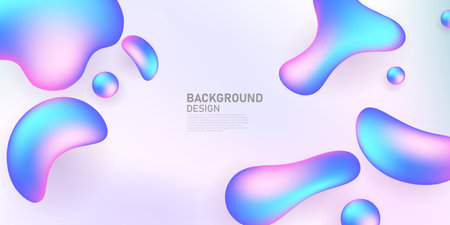 Pastel background, soft design modern vector illustrationのイラスト素材