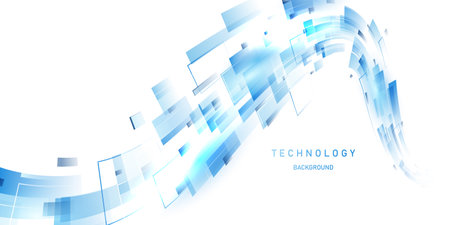 Abstract technology background, modern design vector illustrationのイラスト素材