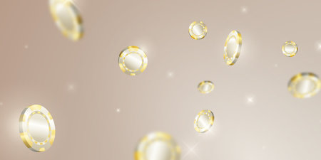 casino background vector illustration for gambling poster banner elegant designのイラスト素材