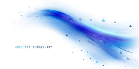 Abstract technology background, modern design vector illustrationのイラスト素材
