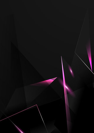 Modern geometric vector illustration design, abstract background.のイラスト素材