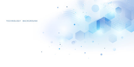 Abstract technology background, modern design vector illustrationのイラスト素材