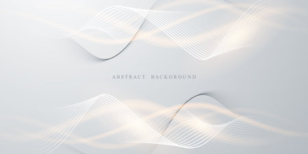 white abstract background modern vector illustrationのイラスト素材