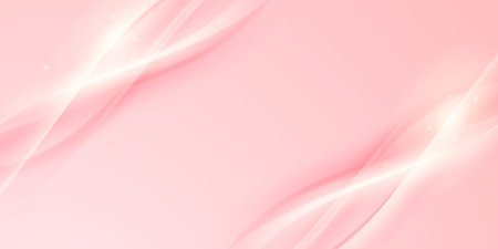 Abstract background design, modern pink and gold geometric element design.のイラスト素材