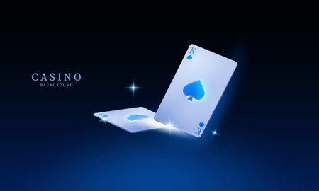 casino background vector illustration for gambling poster banner elegant designのイラスト素材