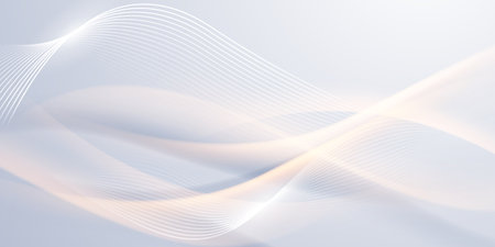 white abstract background modern vector illustrationのイラスト素材