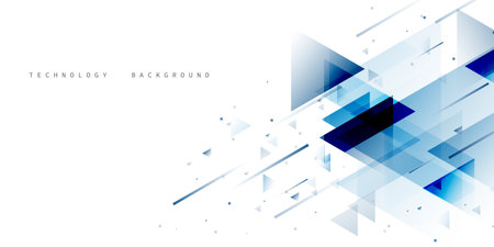 Abstract technology background, modern design vector illustrationのイラスト素材