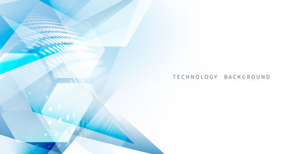 Abstract technology background, modern design vector illustrationのイラスト素材