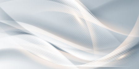 white abstract background modern vector illustrationのイラスト素材